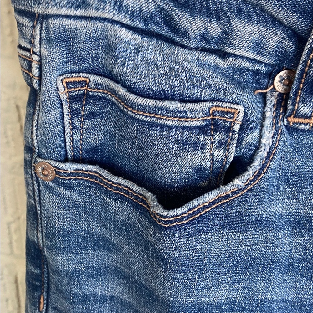American Eagle curvy high-rise skinny kick Jean size 8 NEW - Picture 5 of 9